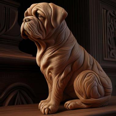 3D model Medelyan dog (STL)